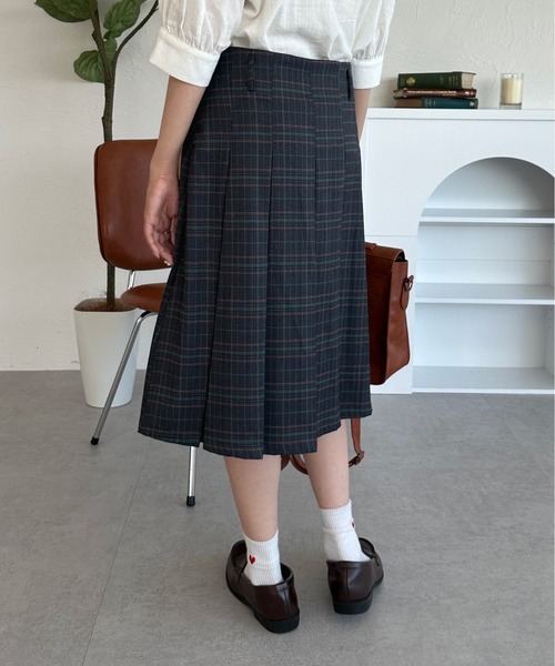 2サイズ展開】2wayアソートミディプリーツスカート（スカート）｜kutir