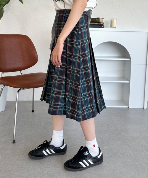 2サイズ展開】2wayアソートミディプリーツスカート（スカート