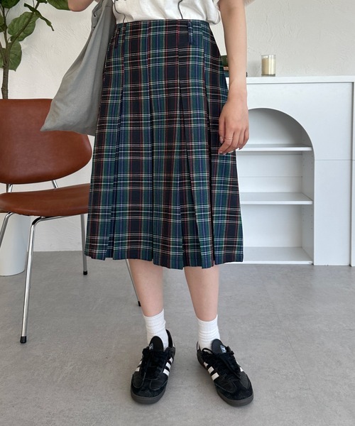 2サイズ展開】2wayアソートミディプリーツスカート（スカート）｜kutir