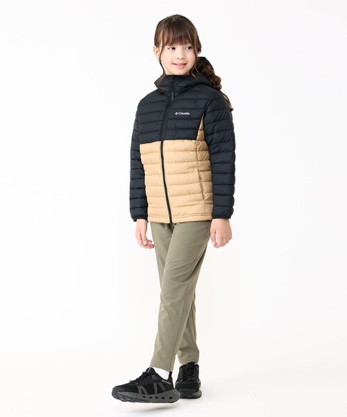 Columbia（コロンビア）の「撥水 防寒 Columbia／キッズ パウダーライトII フーデッド ジャケット／コロンビア（その他アウター・キッズ・レッド/ネイビー/ブラウン/ブラック/ベージュ・S/M/XS/L/XXS）」の8枚目の写真