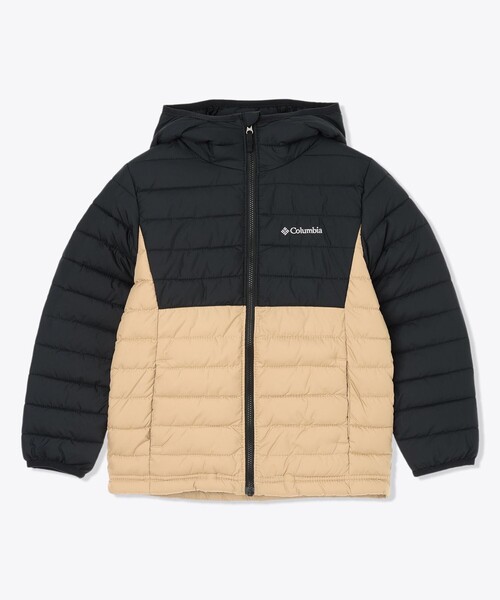 Columbia（コロンビア）の「撥水 防寒 Columbia／キッズ パウダーライトII フーデッド ジャケット／コロンビア（その他アウター・キッズ・レッド/ネイビー/ブラウン/ブラック/ベージュ・S/M/XS/L/XXS）」の9枚目の写真