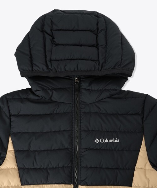 Columbia（コロンビア）の「撥水 防寒 Columbia／キッズ パウダーライトII フーデッド ジャケット／コロンビア（その他アウター・キッズ・レッド/ネイビー/ブラウン/ブラック/ベージュ・S/M/XS/L/XXS）」の11枚目の写真