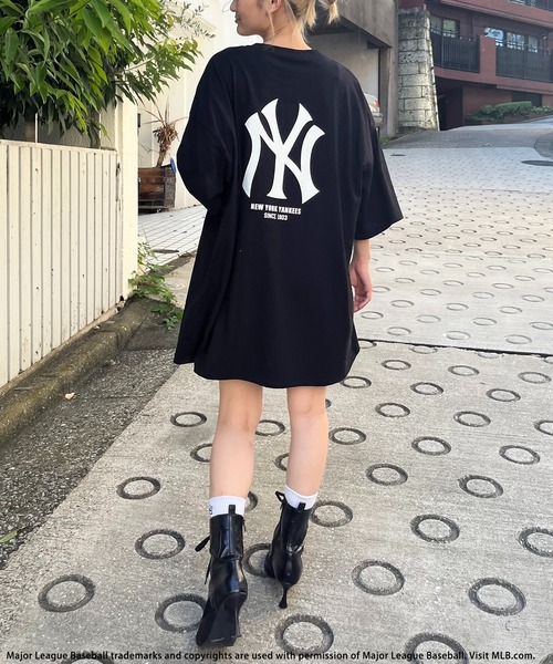 BACK TO THE FIELD（バック トゥー ザ フィールド）の「【MLB】ナンバリングロゴT（Tシャツ/カットソー・レディース・ホワイト系/ブラック/ホワイト/ブラック系・FREE）」の13枚目の写真