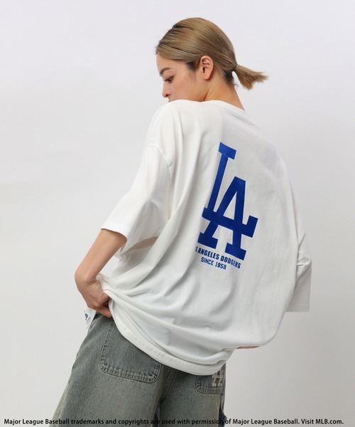 BACK TO THE FIELD（バック トゥー ザ フィールド）の「【MLB】ナンバリングロゴT（Tシャツ/カットソー・レディース・ホワイト系/ブラック/ホワイト/ブラック系・FREE）」の17枚目の写真