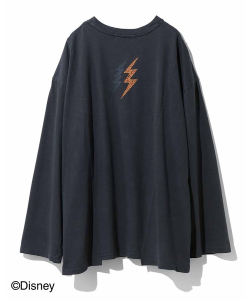 ＭＥＤＥ１９Ｆ 【Ｄｉｓｎｅｙ】古着屋でみつけたようなプリントＴシャツ／ロックミッキー（Tシャツ/カットソー）｜MEDE19F（メデジュウキュウ）