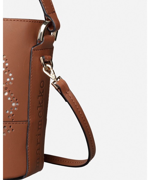 マリメッコ Mini Bucket ショルダーバッグ ブラウン マリメッコ Mini Bucket ショルダーバッグ ブラウン - メルカリ