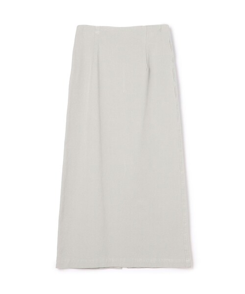 GALERIE VIE（ギャルリー ヴィー）の「ギャバジンストレッチ タイトスカート（スカート・レディース・チャコールグレー/オフホワイト/グリーン/ホワイト系その他・36/34）」の4枚目の写真