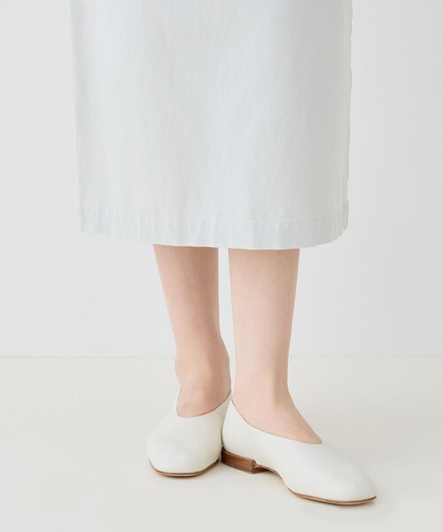 GALERIE VIE（ギャルリー ヴィー）の「ギャバジンストレッチ タイトスカート（スカート・レディース・チャコールグレー/オフホワイト/グリーン/ホワイト系その他・36/34）」の9枚目の写真