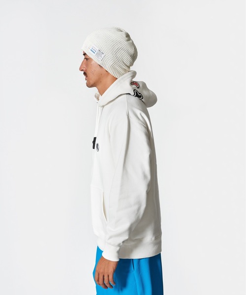 ACANTHUS(アカンサス)の「ACANTHUS x muta:mutasweet muta hoodie(パーカー・メンズ・グレー/ブラック/ホワイト・S/M/L/XL)」の16枚目の写真