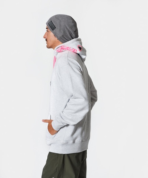 ACANTHUS(アカンサス)の「ACANTHUS x muta:mutasweet muta hoodie(パーカー・メンズ・グレー/ブラック/ホワイト・S/M/L/XL)」の22枚目の写真
