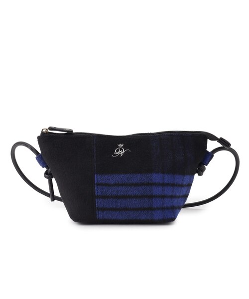 Dessin（デッサン）の「◆チェックミニトートショルダー（ショルダーバッグ・レディース・チャコールグレー/ブラック系4/ブラック系1/レッド系6・00）」の14枚目の写真