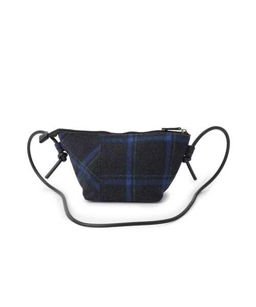 Dessin（デッサン）の「◆チェックミニトートショルダー（ショルダーバッグ・レディース・チャコールグレー/ブラック系4/ブラック系1/レッド系6・00）」の18枚目の写真