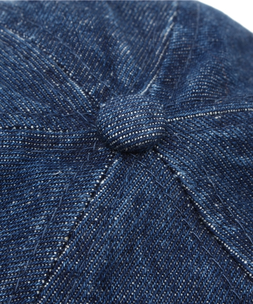 go slow caravan（ゴースローキャラバン）の「ROUNDHOUSE/ラウンドハウス　ウォッシュドデニムベースボールキャップ（キャップ・メンズ・ネイビー/サックスブルー・FREE）」の9枚目の写真