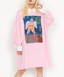 PUNYUS | Night angelスーパービッグＴシャツ(Tシャツ/カットソー)