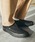 VANS�i�o���Y�j�́uVANS ���@���Y SLIP ON �X���b�|�� V98CLA M.BLACK�i�X���b�|���j�v�b�u���b�N