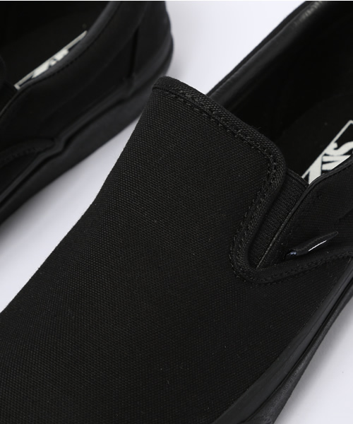 VANS ヴァンズ SLIP ON スリッポン V98CLA M.BLACK（スリッポン