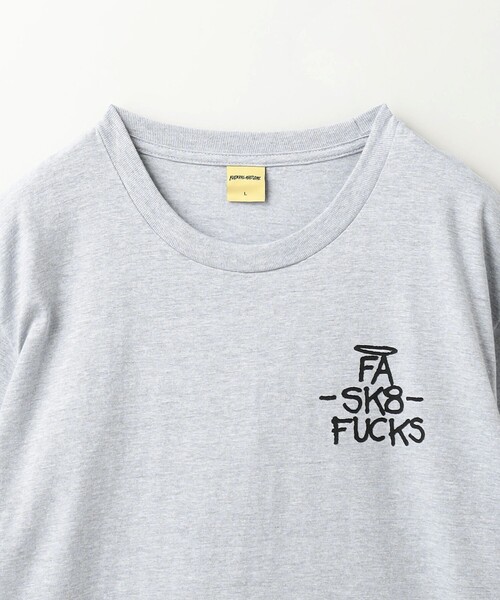 ＜FUCKING AWESOME＞ SK8 Fxxxs GRAY TEE/Tシャツ（Tシャツ/カットソー）｜FUCKING AWESOME（ファッキングオーサム）