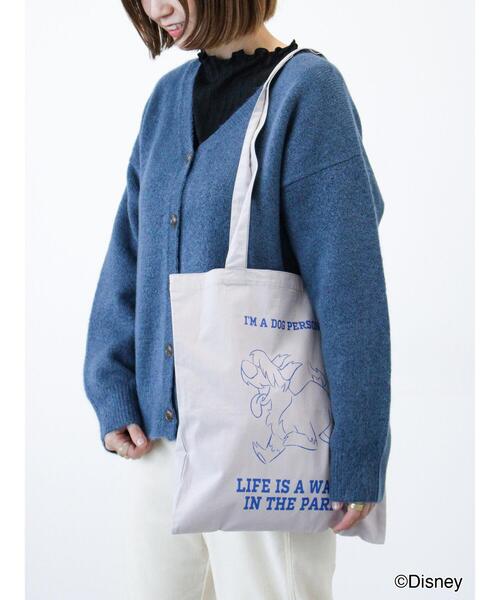Lugnoncure（ルノンキュール）の「【Disney】柄アソートトートバッグ（ハンドバッグ・レディース・ブルー/グレー/ブラック/ピンク/イエロー・F）」の8枚目の写真