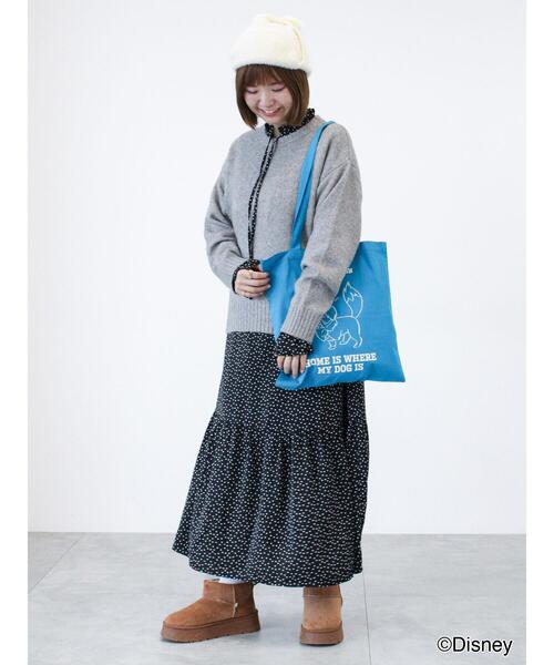 Lugnoncure（ルノンキュール）の「【Disney】柄アソートトートバッグ（ハンドバッグ・レディース・ブルー/グレー/ブラック/ピンク/イエロー・F）」の21枚目の写真