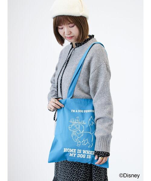 Lugnoncure（ルノンキュール）の「【Disney】柄アソートトートバッグ（ハンドバッグ・レディース・ブルー/グレー/ブラック/ピンク/イエロー・F）」の22枚目の写真