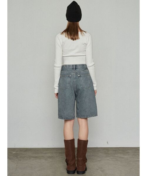 EMODA（エモダ）の「ストーンクロップドニット（ニット/セーター・レディース・ブルー/ブラック/ホワイト/グレー/レッド・FREE）」の18枚目の写真