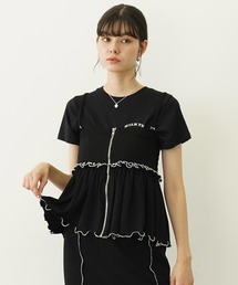 MILKFED. | LETTUCE EDGE SWEAT CAMISOLE(キャミソール)