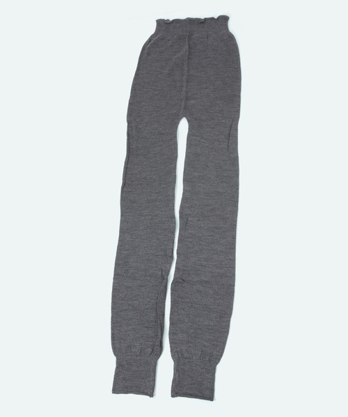 studio CLIP(スタディオクリップ)の「【daily CLIP】ゆるメリノウールレギンス(レギンス/スパッツ・レディース・ブラック/ナチュラル/グレー・FREE)」の3枚目の写真