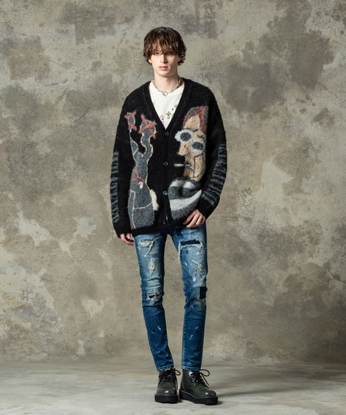 セール】Heavy Remake Stretch Denim / ヘヴィリメイク