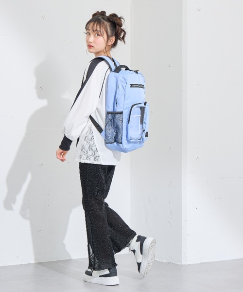 BISKEE（ビスキー）の「【BISKEE】クリアポケット付きデイバッグ19L