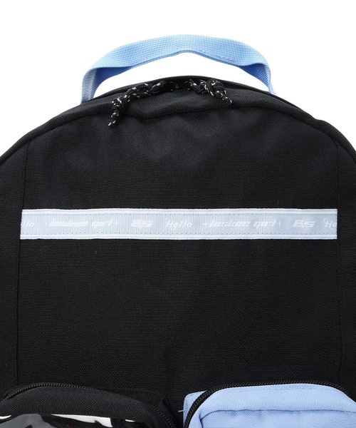 セール】【BISKEE】クリアポケット付きデイバッグ19L/リュック/バック