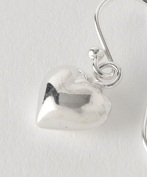 BAITS（ベイツ）の「＜BAITS＞シルバー ハート ピアス（ピアス（両耳用）・レディース・シルバー・FREE）」の5枚目の写真