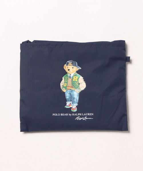 POLO RALPH LAUREN(ポロ ラルフ ローレン)の「POLO RALPH LAUREN ショルダーレインバッグベア(エコバッグ/サブバッグ・レディース・ブルー系その他/ネイビー/キャメル/グリーン・FREE)」の9枚目の写真