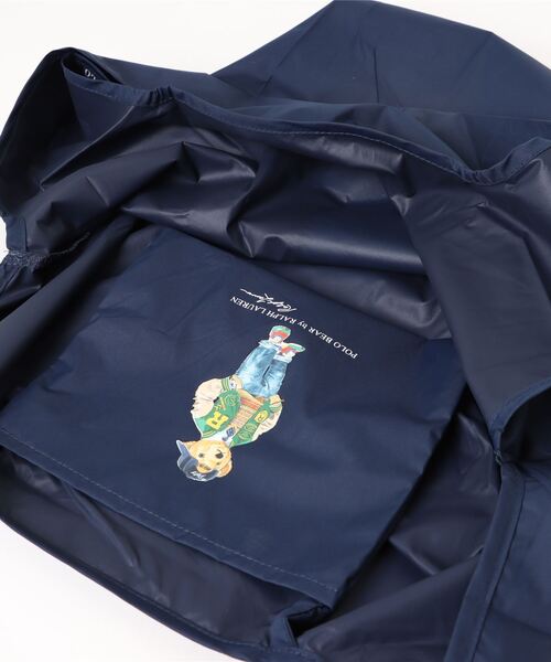 新品POLO RALPH LAURENレインバッグ エコバッグ ネイビー クマ MOONBAT｜POLO RALPH LAUREN/(W)レインバッグ ポロベア