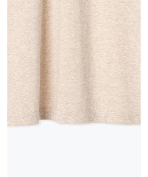 Samansa Mos2（サマンサ モスモス）の「【保湿加工】襟レースギャザーカットソー（Tシャツ/カットソー・レディース・ブラック/キナリ/オフホワイト・F）」の19枚目の写真