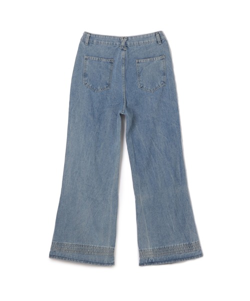 M DOLLY（エムドリー）の「twin ribbon denim cargo pants/ツインリボンデニムカーゴパンツ（デニムパンツ・レディース・ライトブルー・S/M）」の12枚目の写真