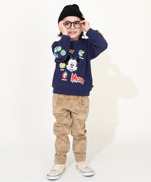 セール】ディズニー キャラクター集合 トレーナー 0126K