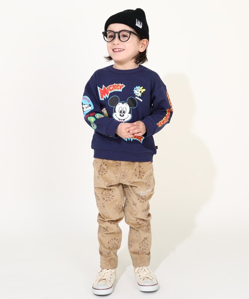 セール】ディズニー キャラクター集合 トレーナー 0126K（スウェット