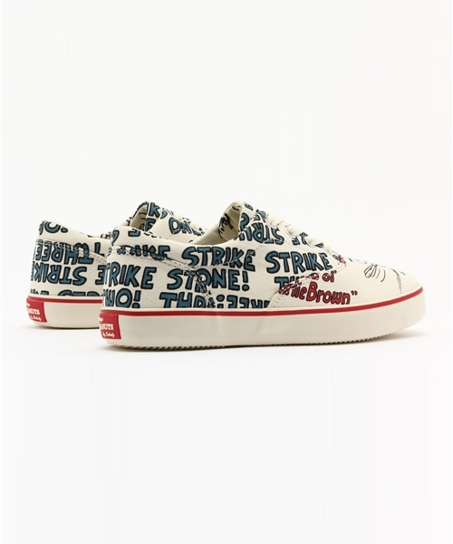 Sneakers.（スネイカーズ）の「ローカットシューズ　野球スヌーピー柄（スニーカー・キッズ・ナチュラル・18/20/19/21/13/17/16/14/15 ）」の10枚目の写真