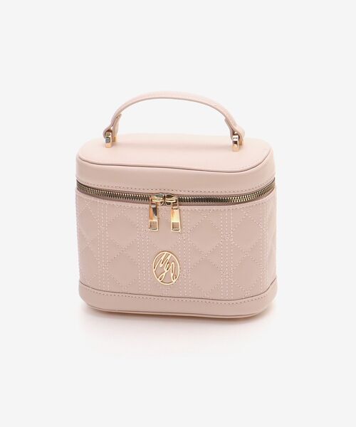 MAJESTIC LEGON（マジェスティックレゴン）の「キルティングビジューバニティ（ショルダーバッグ・レディース・ピンク/ブラック/アイボリー・FREE）」の16枚目の写真