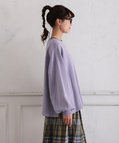 soulberry（ソウルベリー）の「甘じょっぱいスウェット（スウェット・レディース・ライトパープル・5L/4L/3L/LL/L/M）」の14枚目の写真