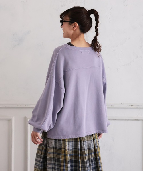 soulberry（ソウルベリー）の「甘じょっぱいスウェット（スウェット・レディース・ライトパープル・5L/4L/3L/LL/L/M）」の16枚目の写真