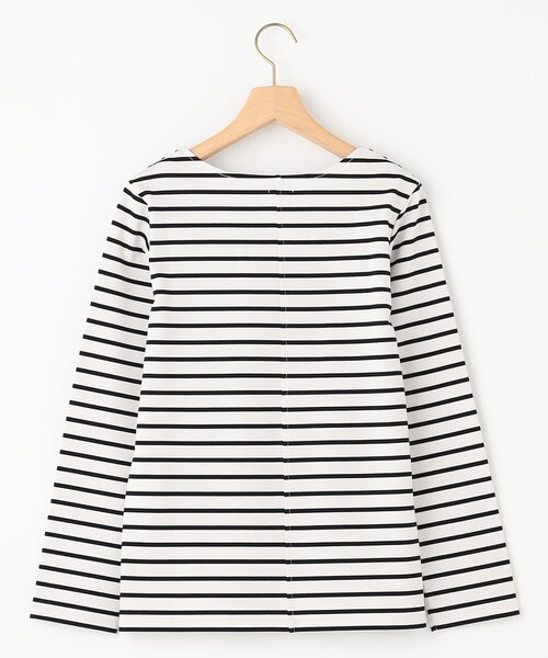組曲（クミキョク）の「フレンチロング Ｔシャツ（Tシャツ/カットソー・レディース・アイボリー系/ブラック系1・7/6/5）」の17枚目の写真