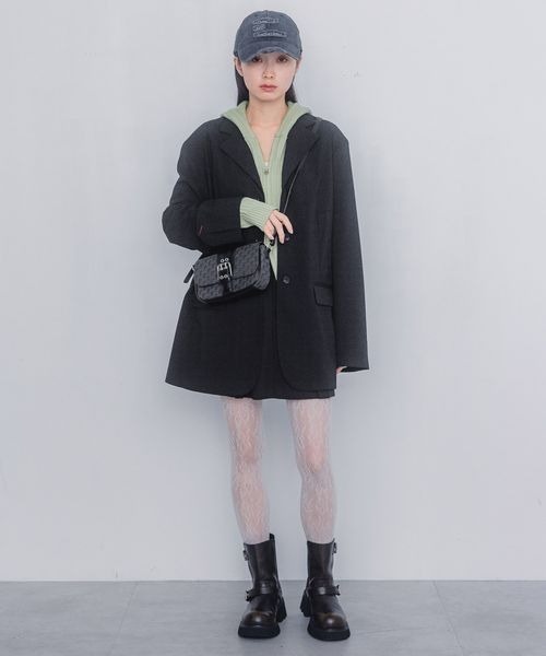 JEANASIS（ジーナシス）の「リネンライクステッチスカパン/292621（その他パンツ・レディース・ベージュ/ブラック・MEDIUM/SMALL）」の16枚目の写真