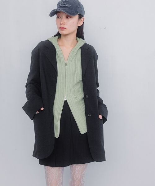 JEANASIS（ジーナシス）の「リネンライクステッチスカパン/292621（その他パンツ・レディース・ベージュ/ブラック・MEDIUM/SMALL）」の15枚目の写真