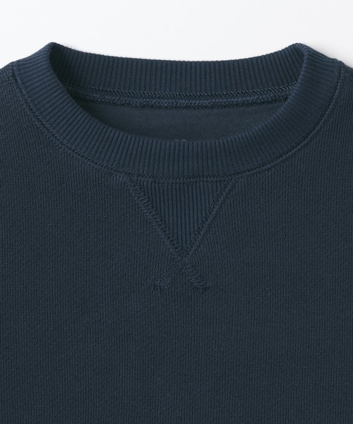 無印良品（ムジルシリョウヒン）の「ベビー　あたまするっと　裏毛スウェットシャツ（スウェット・キッズ・グリーン系/ライトイエロー/ネイビー/ライトベージュ/ライトピンク/グレー・100/80/90）」の19枚目の写真