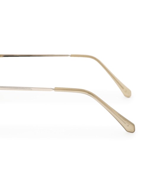 grove（グローブ）の「メタルコンビフレームサングラス（サングラス・レディース・ライトベージュ/ベビーピンク/グレー/ブラック/ダークブラウン・00）」の8枚目の写真