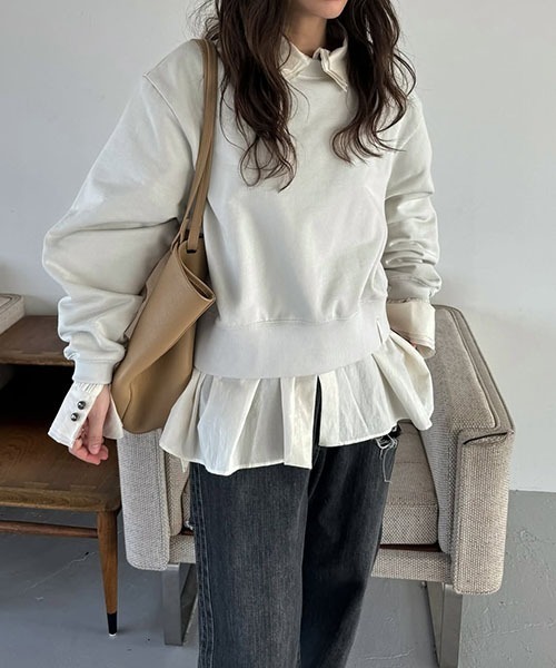 セール】back tag selectable size sweat（スウェット