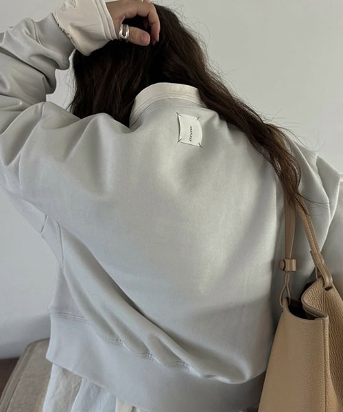 トレーナー/スウェット willfully / back tag over sweat セール】back tag selectable size sweat（スウェット