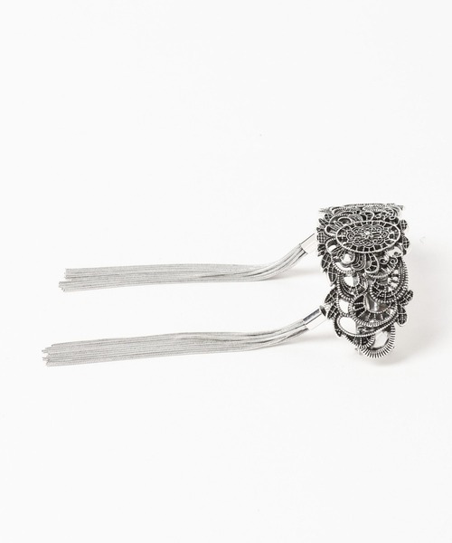 HARE（ハレ）の「vingtageヘアバレッタ(HARE)（バレッタ/ヘアクリップ・レディース・シルバー・FREE）」の17枚目の写真