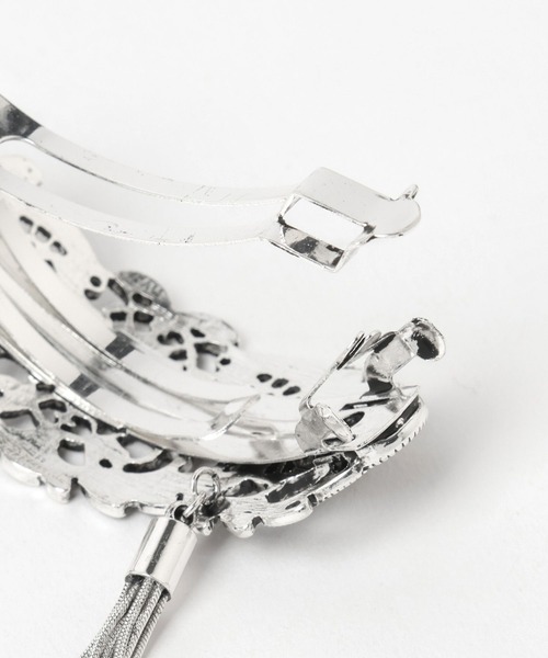 HARE（ハレ）の「vingtageヘアバレッタ(HARE)（バレッタ/ヘアクリップ・レディース・シルバー・FREE）」の7枚目の写真